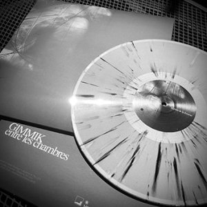 Gimmik - Entre Les Chambres - Silver w/black and white splatter LP - Click Image to Close