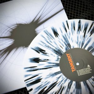 Tangent - Presence Reverts to Absence - White w/black splatter LP - Click Image to Close