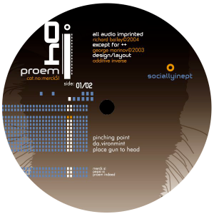Proem - Socially Inept - 12"