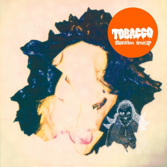 tobacco - sweatbox dynasty - transparent blue with beige lp