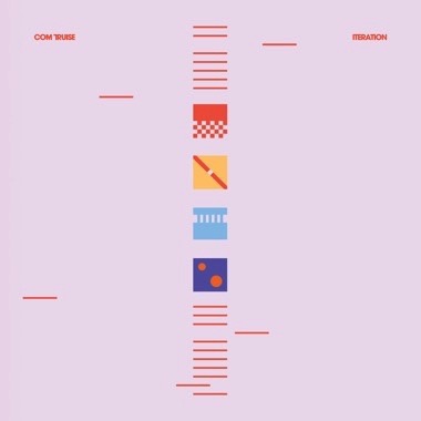 com truise - iteration - 2 x blue / white lp