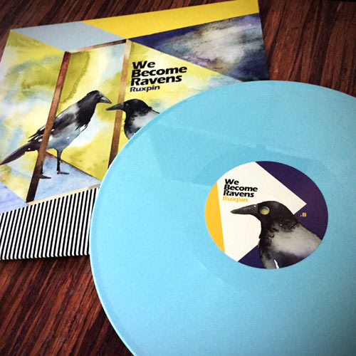 ruxpin - we become ravens - light blue lp